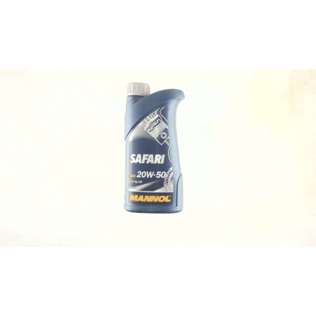 Масло   4T, 1л   (SAE 20W-50, минеральное, Safari API SL/CF)   MANNOL