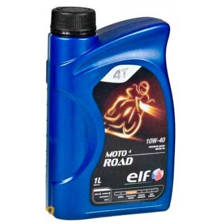 Масло   4T, 1л   (SAE 10W-40, полусинтетика, ROAD,  API SJ)   ELF