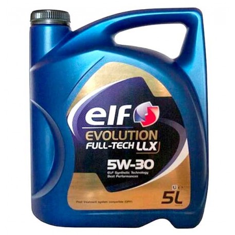Масло автомобильное, 5л   (SAE 5W-30, синтетика, Evolution Full-Tech LLX)   ELF   (#GPL)