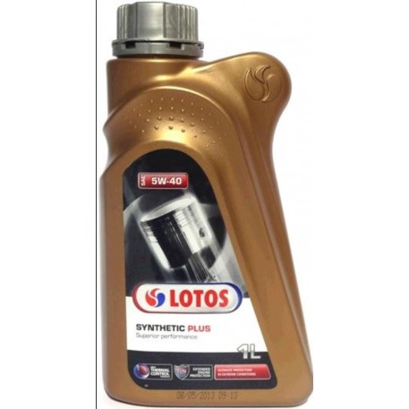 Масло автомобильное, 1л   (SAE 5W-40, синтетика) (Synthetic Plus)   LOTOS   (#GPL)