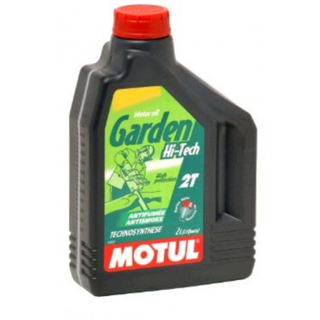Олія 2T, 2л (напівсинтетика, для садової техніки, HI-TECH, API TC) MOTUL (#101307)