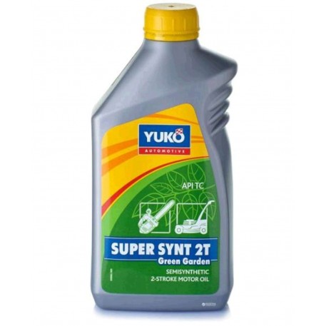 Масло   2T, 1л   (полусинтетика, SUPER SYNT 2T Green Garden, JASO, ISO-L-EGC, API TC)   YUKO   (#GRS)