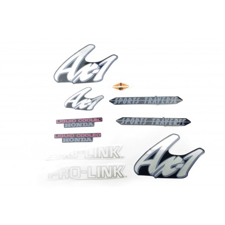 Наклейки (набор)   Honda AX-1   (18х11см)   (#7305)