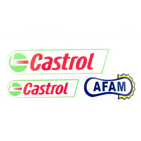 Наклейки (набор)   CASTROL   (#15)