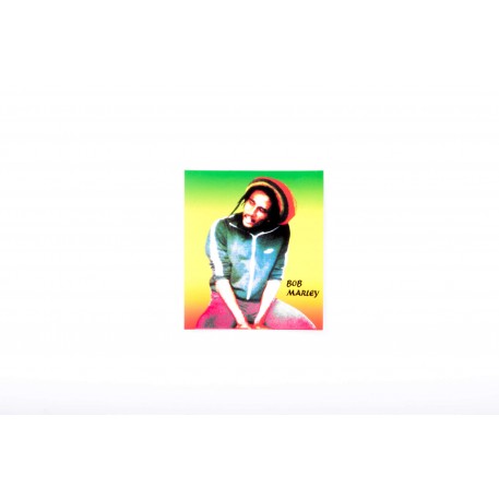 Наклейка   декор   BOB MARLEY   (9.5x10.5см)   (#3382)