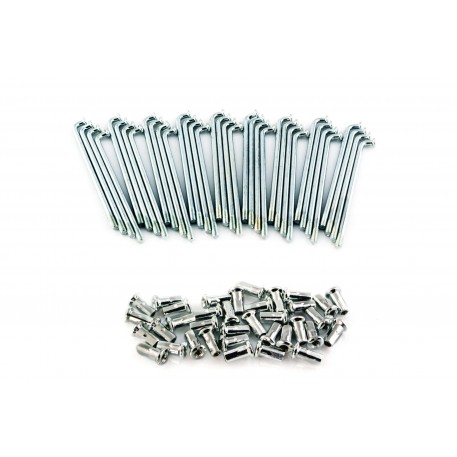 Спица колеса   МТ, ДНЕПР   (короткая) (L-125mm, D-4.5mm) (компл. 36шт)   (mod A)   JING