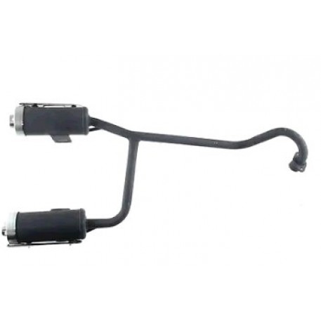 Глушитель   ATV   110/125   (двойной, черный)   FLD