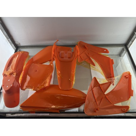 Пластик   Питбайк  (комплект) (7 шт) Оранжевый  Honda CRF70/KAYO CRAZY CAT 140сс/GEON X-PIT   JPX