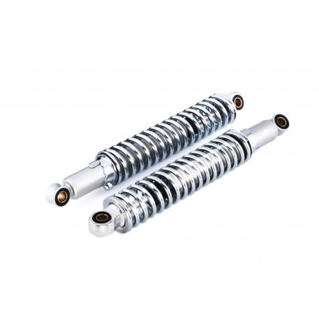 Амортизаторы   (пара) МИНСК   345mm, регулируемые    (хром)   NDT