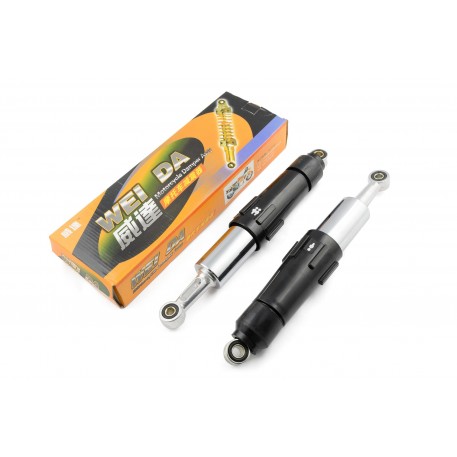 Амортизаторы   (пара) Delta   340mm, с переключателем 1-2 чел.   (черные)   NDT