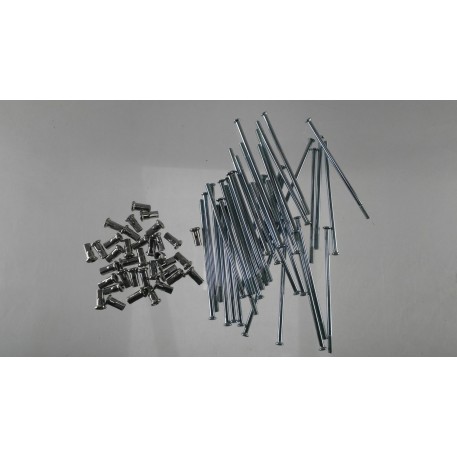 Спица колеса   МТ, УРАЛ, К-750   (короткая) (L-120mm, D-4,5mm) (компл, 36шт)   JING