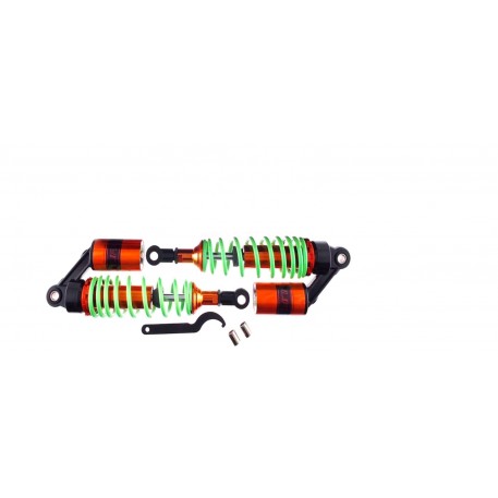 Амортизаторы   (пара) Delta   330mm, газомасляные   (салатовые +паутина)   KOMATCU