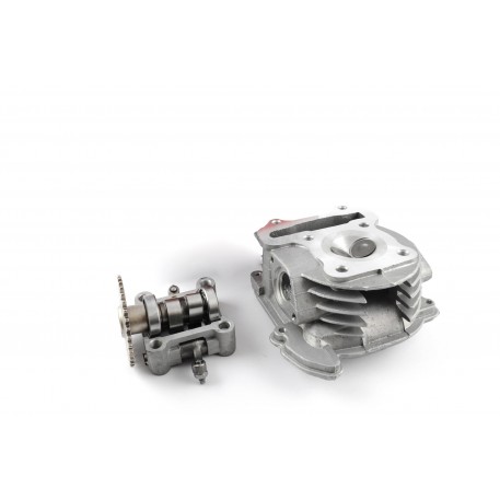 Головка циліндра 4T GY6 100 (Ø50) (у зборі, без кришки) KOMATCU