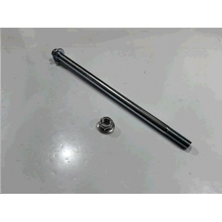 Вісь колеса заднього Delta (L-240mm, D-12mm) (+втулка, гайка) MIS