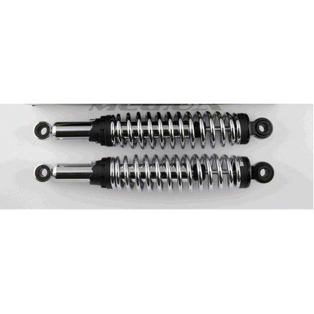 Амортизаторы   (пара) Delta   340mm, регулируемые   (хром)   KOMATCU