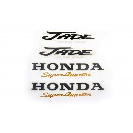 Наклейки (набор)   Honda JADE   (21х5см, 2+2шт)   (#0955)