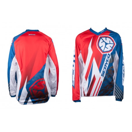Футболка   (size:XL, 100% хлопок) (мото-кроссовая)   SCOYCO
