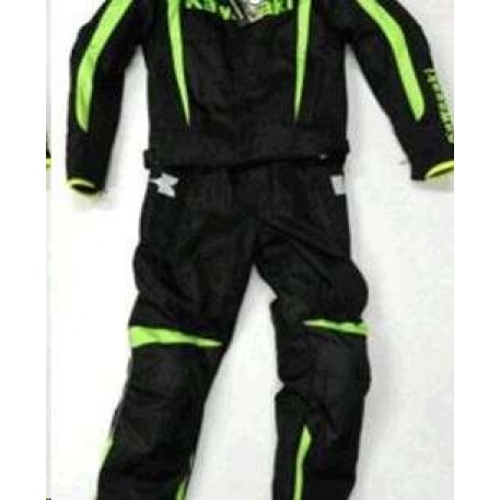 Костюм дорожный  (черно-зеленый size M) ) (куртка+штаны) VV