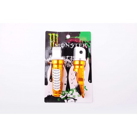 Подножки пассажирские   (mod:1, желтые)   MONSTER ENERGY