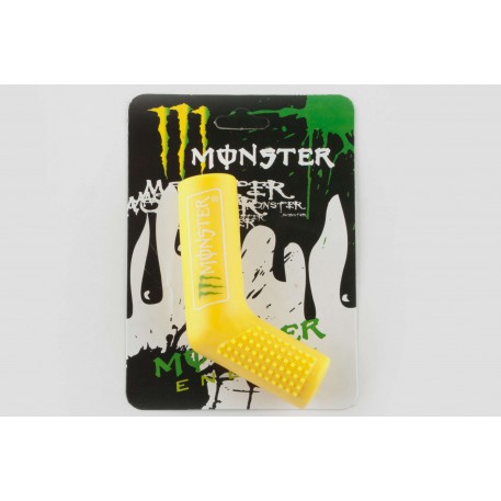 Гумка заводної ніжки MONSTER ENERGY (універсальна, жовта) XJB