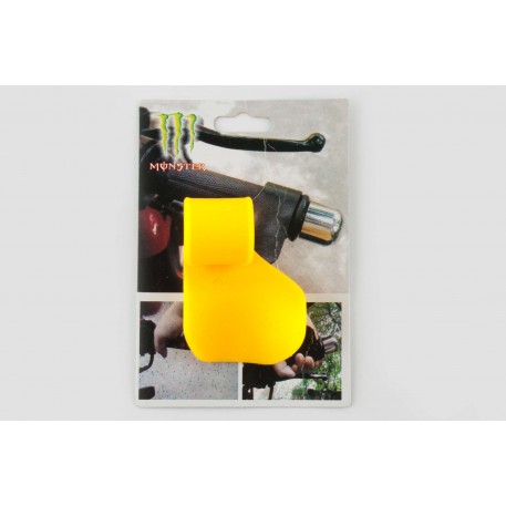 Рычаг круиз контроля ручки газа   MONSTER ENERGY   (универсальный, желтый)   XJB