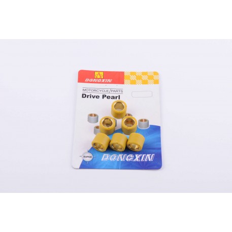 Ролики вариатора   Honda   16*13   6,5г   (желтые)   DONGXIN