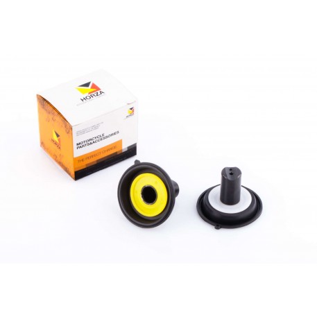 Мембрана карбюратора (з заслінкою) 4T GY6 50 (Ø16mm, основна) HORZA