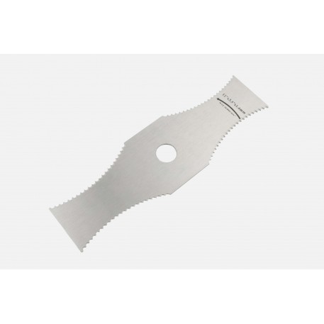 Нож мотокосы   2T   (L-305, h-1.6, Ø25.4 mm)   (нержавейка, с зубьями)   MANLE