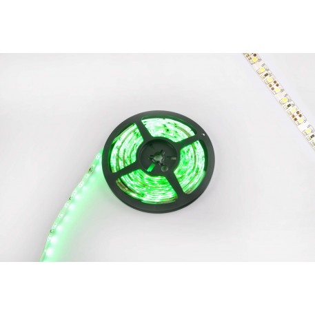 Стрічка світлодіодна SMD 3528 (зелена, вологостійка, 60 кріст/1м, бухта 5м)