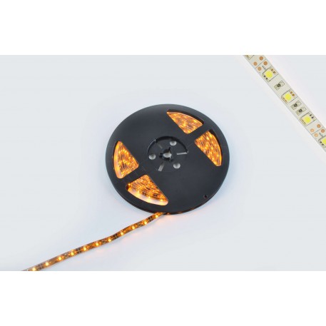 Лента светодиодная SMD 5050   (желтая, влагостойкая, 60 крист/1м, бухта 5м)