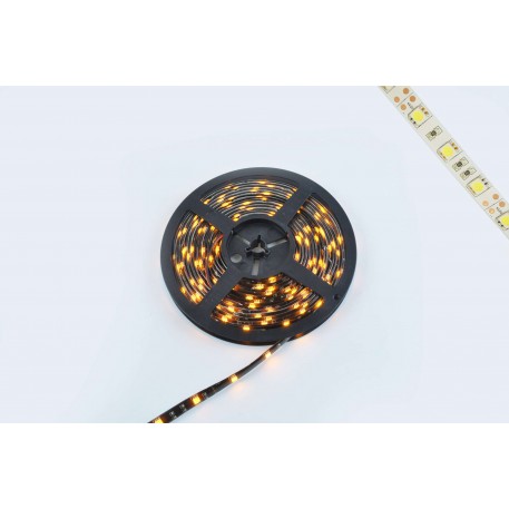 Стрічка світлодіодна SMD 5050 (жовта, вологостійка, 30 кріст/1м, бухта 5м)