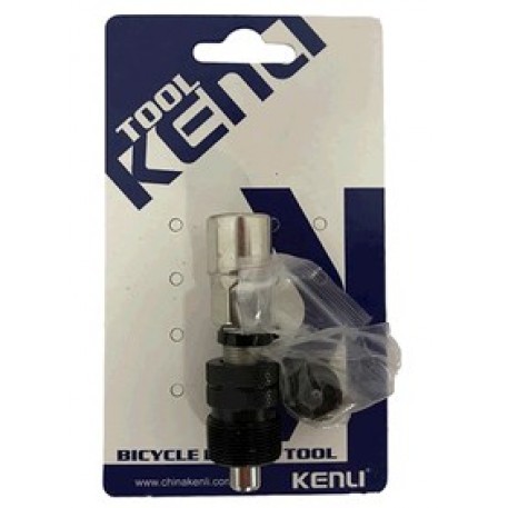 Знімач шатуна велосипеда без ручки з адаптером KENLI KL-9725B