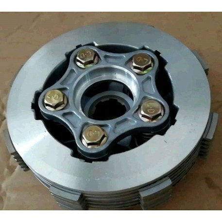 Диски сцепления (в сборе)   4T CG125   (5 болтов) (диски, пружины, столик) (расширенная)   JH
