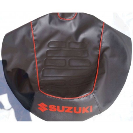 Чехол сиденья   Suzuki LETS   (кожвинил, кант, надпись SUZUKI) (EURO)   IGR