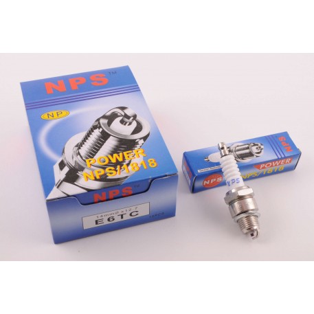 Свеча   E6TC   M14*1,25 12,7mm   (2T скутеры 50-125сс)   NPS 1818