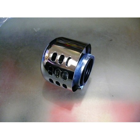 Фильтр воздушный (нулевик)   Ø42mm, колокол   (хром) VDK-2