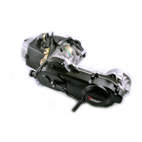 Двигатель   4T GY6 80cc   (139QMB, длинный)   (10 колесо, под 2 амортизатора)   EVO