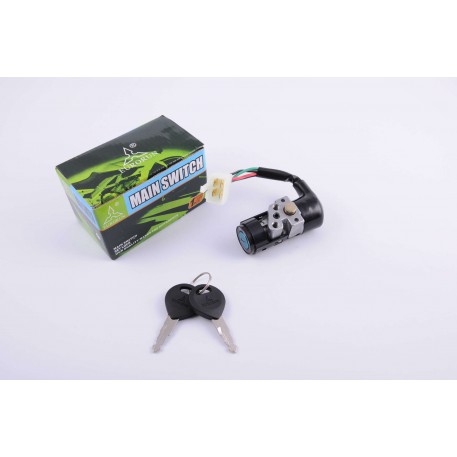 Замок зажигания (голый)   Honda LEAD, TACT   (4 провода)   EURORUN