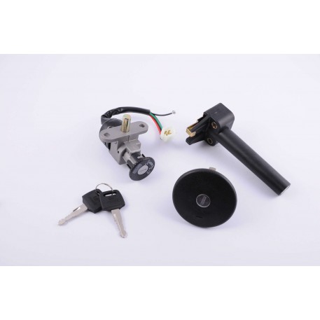 Замок зажигания (комплект)   Yamaha JOG 27V   EURORUN